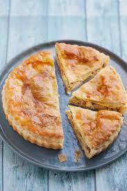 Tourte Au Poulet Champignons Et Lardons Recette Tourte Au Poulet Recette Recette Tourte