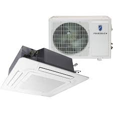 Lg ceiling mounted cassette provides a comfortable and aesthetically pleasing environment, making it the perfect asset for your business. Friedrich 18 000 Btu Floating Air Pro Ceiling Cassette Mini Split Heat Pump Sylvane
