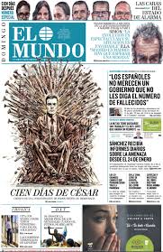 Municipio de coihueco realiza trabajos en caminos de la comuna. Portada De El Mundo Del Domingo 21 De Junio De 2020 Medios