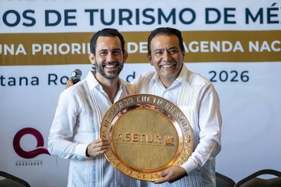 Felicitamos a Roberto Monroy García, titular de la Secretaría de Turismo de Michoacán, quien rindió protesta como presidente de la Unión de Secretarios de Turismo de México A.C. para el periodo 2026 -