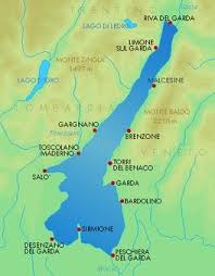 Gardameer Wikipedia Gardameer Italie Kaart Europa Reizen
