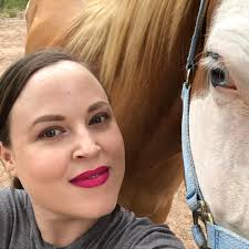 Just a girl pictured with her pride and joy 🐴 It's pretty hard taking a  selfie with a horse, but I didn't want to waste this Zoom makeup and I  ruthlessly denied