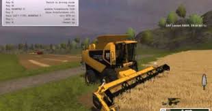 Farming Simulator 2013 Cat Harvester Farming Simulator Simulation Farm