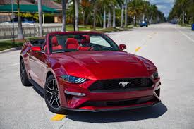 2019 Ford Mustang 4 Cylinder Convertible Top Speed Ford Mustang Ford Mustang Ecoboost Mustang