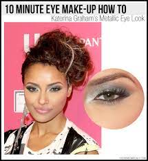 Mostly brown and grey, many are black around the eyes and ears. 10 Minute Eye Makeup How To Katerina Graham S Metallic Eye Look Reggz Magazine