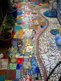 Mosaic Tile Ideas More At Fosterginger Pinterest Mosaik Gartenfliesen Mosaik Gehweg