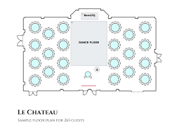 Floorplans Le Chateau Banquet