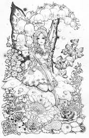 Coloriage diddl, coloriage superman, coloriage de chat, coloriage de cheval, coloriage de mandalas, et encore beaucoup d'autres coloriages sur hugolescargot.com. Elementral Ice Fairy Coloring Pages