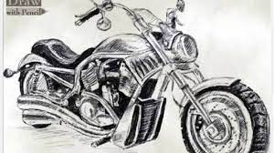 9 Steps To Drawing A Harley-Davidson V-Rod [W/Video] | Top Speed