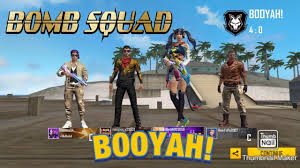 Garena free fire's gameplay is similar to other battle royale games out there. Free Fire Bomb Squad Ro Youtube