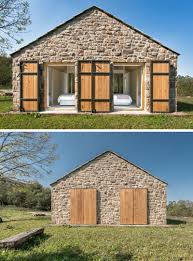 Modern stone cottage in ireland. This Stone Cottage In Spain Has A Contemporary Interior With White Walls And Light Wood