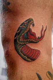 20 Traditional Snake Head Tattoo Designs Ideas Petpress Traditional Snake Head Tattoo Snake Head Tattoo Traditional Snake Tattoo