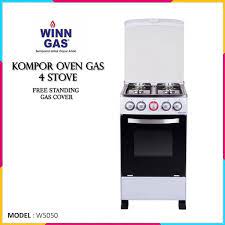 Oven kompor kerap disebut juga sebagai oven tangkring. Jual Kompor Gas Standing Oven Winn Gas W5050 4 Stove Free Standing Di Lapak Bintang Dapur Bukalapak
