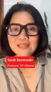 WATCH: An excerpt from Sarah Raymundo's speech at the 15 Dec 2024 event  commemorating the second death anniversary of Jose Maria Sison, or Ka Joma,  and announcing the future launch of the Jose Maria ...