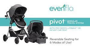 What are the best 3 features? Evenflo Pivot Modular Travel System With Pro Series Litemax 35 Infant Car Seat Product Tour Youtube