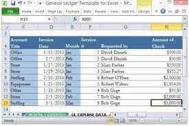Maybe you would like to learn more about one of these? General Ledger Template For Excel