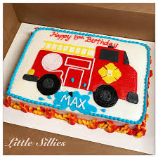 Birthday Cake On Fire Image A Fire Truck Sheet Cake Fire Man Birthday Party Firetruck Birthday Fire Fighter Birthday Party