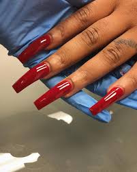 Black And Red Acrylic Nails Square ɑʍɑyaiɑ Follow Fo A Follow Back Amosc Amariag11 Acrylic Nails Coffin Pretty Acrylic Nails Nails