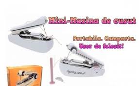 Masina de cusut nasturi in 2 si 4 gauri, cusatura x, marca juki mb 377. Mini Masina De Cusut Compacta Fara Baterii La Doar 27 R Arhivat