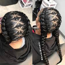 Creativity By Braid Barbie Https Blackhairinformation Com Hairstyle Gallery Creativity Br Feed In Braids Hairstyles Natural Hair Styles Braided Hairstyles