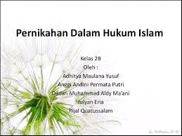 Tujuan perkawinan dalam hukum islam dapat dipahami dari. Nikah Menurut Islam