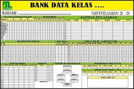 Download Papan Bank Data Kelas Format Corel Dan Photoshop Ayo Madrasah