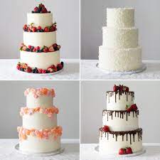 4 Easy Ways To Diy A Wedding Cake Diy Wedding Cake Cake Cake Diy Easy