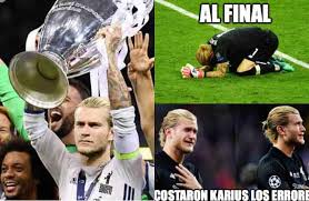 Loris karius vs real madrid cf ● neutral ● champions league final ● (26/05/2018) ● 1080p hd. Pagina 1 Los Otros Memes Que No Se Han Visto De Karius Villano En La Champions Diario La Prensa