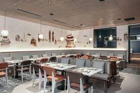 Stylishly Contemporary Chinese Eateries Kitchen New York Interior Design School Restaurant Interior