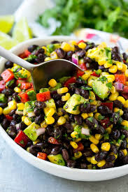 With a cold beer on the deck, this is the ultimate light and fresh summer meal! Black Bean And Corn Salad Dinner At The Zoo