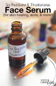 Sea Buckthorn And Frankincense Face Serum For Skin Healing Acne