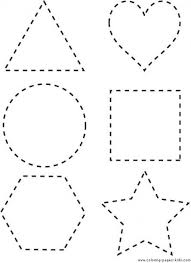 Crafts,actvities and worksheets for preschool,toddler and kindergarten.free printables and activity pages for free.lots of worksheets and coloring pages. Easy Shapes Coloring Worksheets For Toddlers Quiet Book Patterns Quiet Book Templates Felt Quiet Books