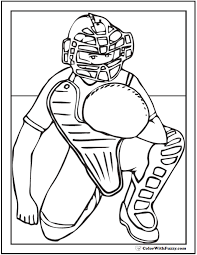 Supercoloring.com is a super fun for all ages: Baseball Coloring Pages Pitcher And Batter Sports Coloring Pages