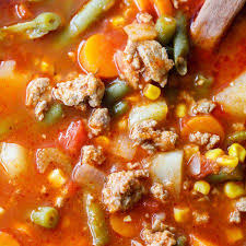 Ground Turkey Vegetable Soup Recipe Yummly Recipe Turkey Soup Recipe Turkey Vegetable Soup Turkey Vegetables
