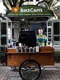Franchise Takes The Cafe Concept On The Road Cafe Concept Bike Food Mobile Coffee Shop