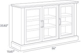 While farmhouse interiors are typically characterized by rustic finishes, natural materials and light woods and whites, they also take well to elements of other styles. Buy Belleze Liam 55 Rustic Farmhouse Wood Sideboard Universal Stand Buffet Cabinet Living Room Glass Storage Grey Wash Online In Indonesia B08svy6wcs