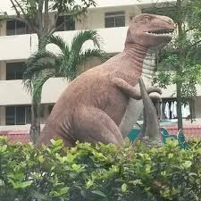 Prehistoric pair in the neighbourhood. Dinosaur Playground Toa Payoh 18 Visitors