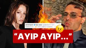 Biricik Sevgilisi Aşağıda Beklerken Poz Kesme Derdine Düşen Mert Demir,  Serenay Sarıkaya'dan Azar Yedi!
