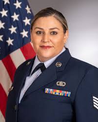 Official photo of SSgt Danielle Headrick