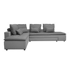 Canape D Angle Gauche Convertible Coloris Gris Clair Gris Clair Flex Salon Les Canapes Convertibles Canape Canape Angle Gauche Canape Angle Canape Design