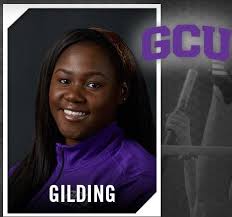 Maria Calvo, a junior at John F. Kennedy High, took the gold medal in the  women's long jump at the Guam DOE ISA All-Island Track and Field Meet,  ongoing at Ramsey Field