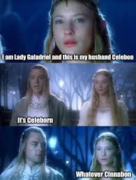 Galadriel with a smirk flashing over her face: "Teleporno." *gnihihihi* 🤭