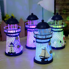 Lighthouse decor, stained glass lighthouse, lighthouse ornament, lighthouse suncatcher, lighthouse keepsake, miniature lighthouse lighthouse decoration.ceramic nautical decoration.seaside porcelain ornament.handmade summer gift. Mediterranean Electric Led Night Light Lamp Lighthouse Lantern Table Home Decor Christmas Gift Walmart Com Walmart Com