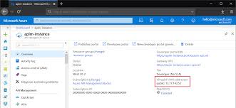 Ip Addresses Of Azure Api Management Service Microsoft Docs