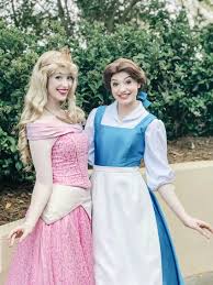 Princess Aurora At Walt Disney World Face Character Sleeping Beauty Belle Beauty And The Beast Disneyland Disneyworld Disney Cosplay Disney Face Characters