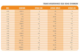 Us Shoe Size Comparison Chart Digibless