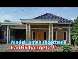 Anda bisa mendownload atau mencetak gambar atau foto gambar rumah simple cantik di. Model Rumah Minimalis Sederhana Tapi Cantik Banget Youtube