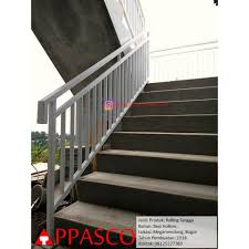Desain railing hotel kombinasi kaca. Railing Tangga Minimalis Besi Hollow Di Megamendung Shopee Indonesia