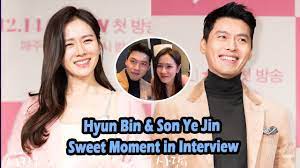 Unfounded rumors hyun bin x son ye jin immediately deny dating rumors. Binjin Cp Hyun Bin Son Ye Jin Sweet Moment In Interview Crash Landing On You Interview Youtube