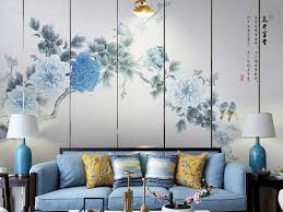 新中式手绘工笔花鸟国画牡丹花开富贵背景墙图片设计素材 高清psd模板下载 106 26mb 中式电视背景墙大全 我图网 interior design